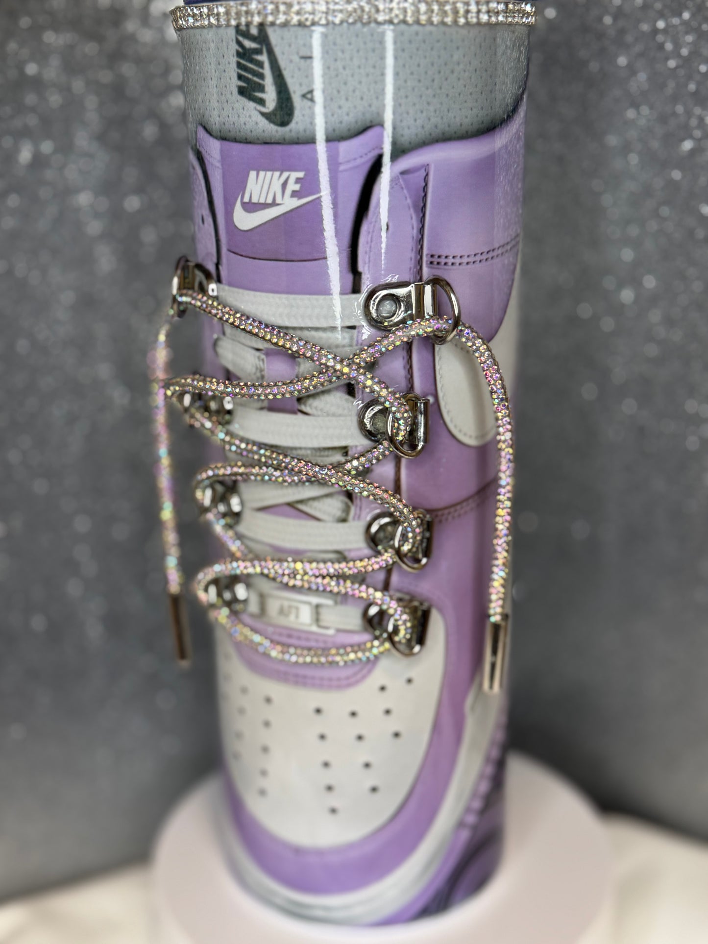 Sneaker-Inspired Bling Tumbler
