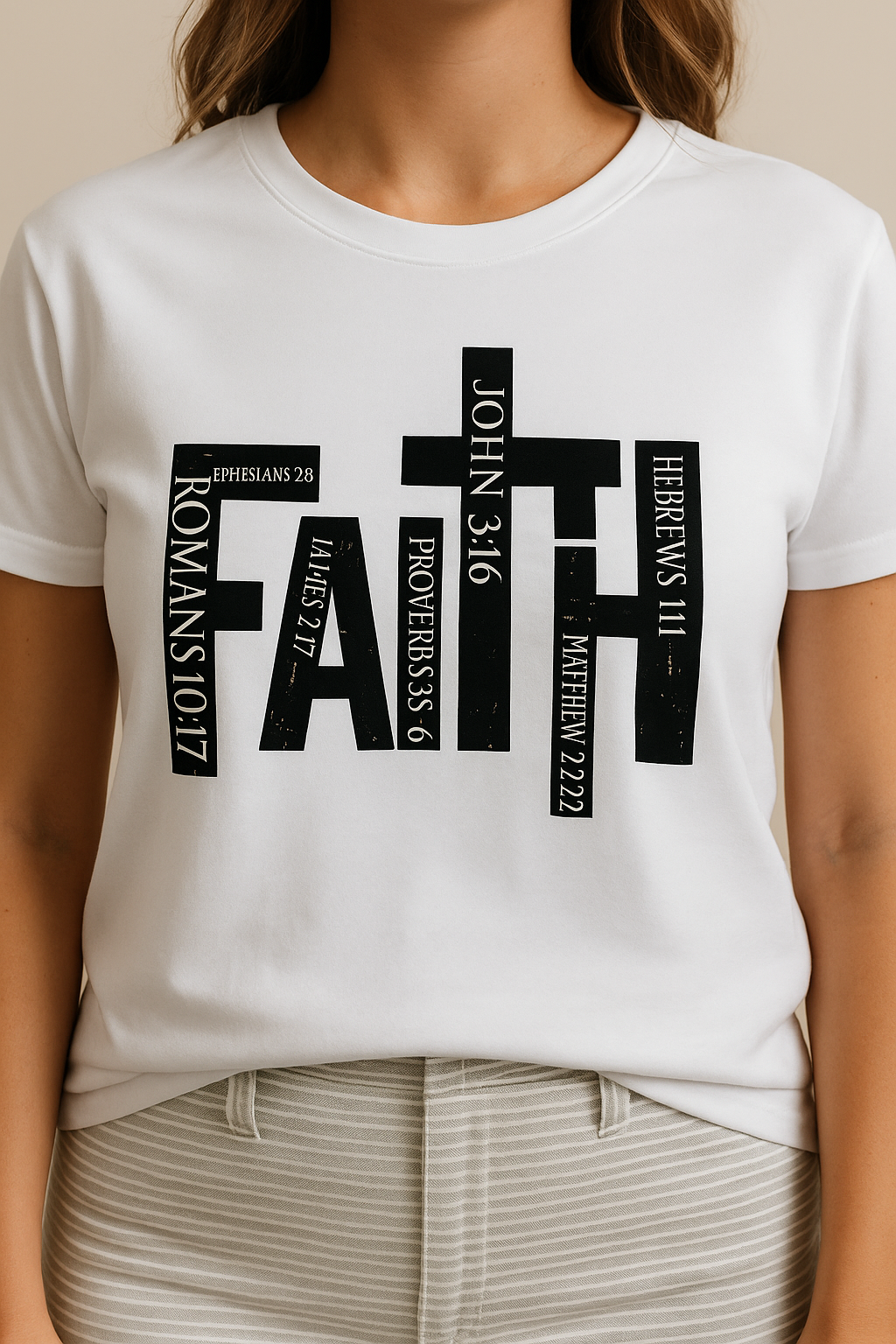 FAITH Bible Verse T-Shirt
