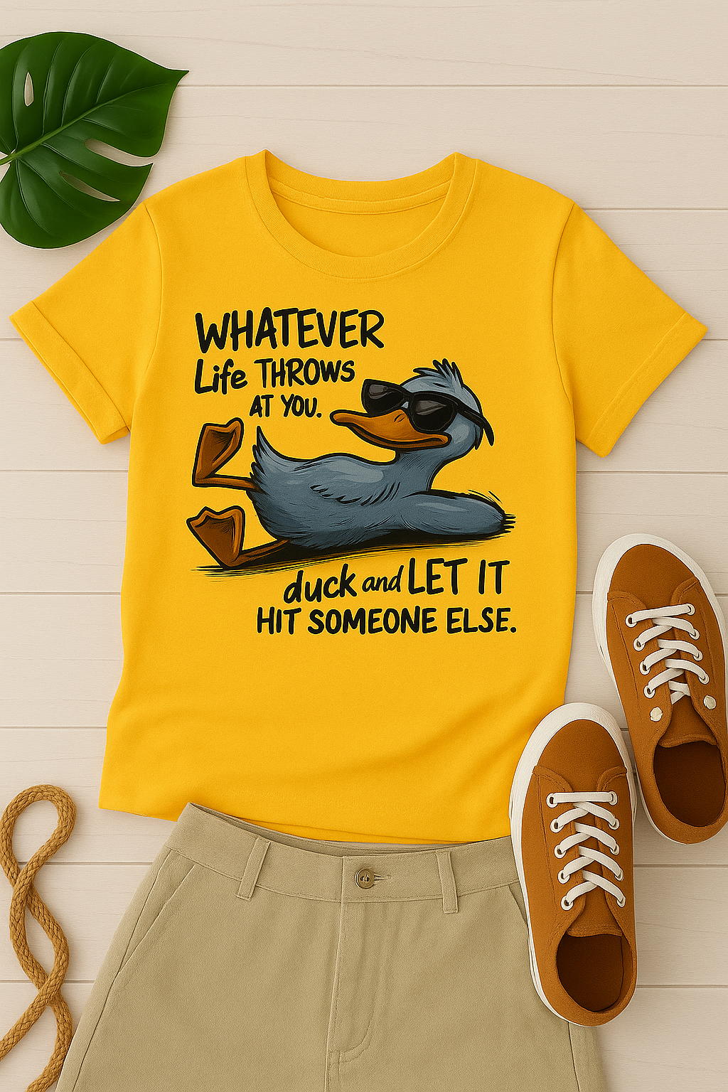 Duck and Let It Hit Someone Else T-Shirt