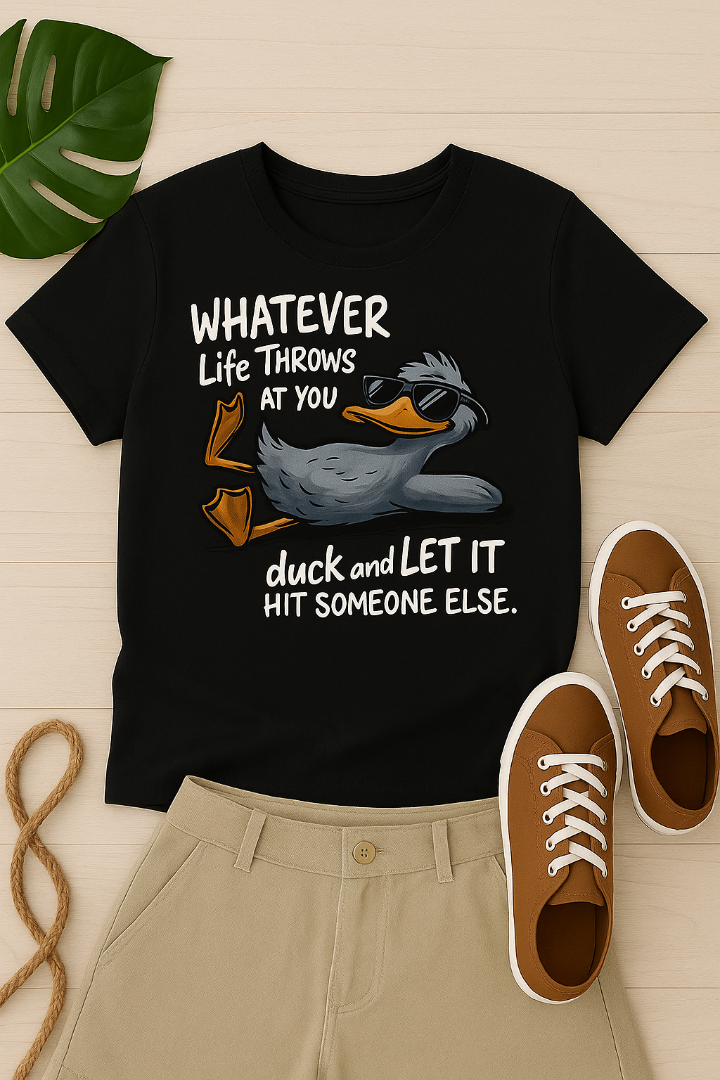 Duck and Let It Hit Someone Else T-Shirt